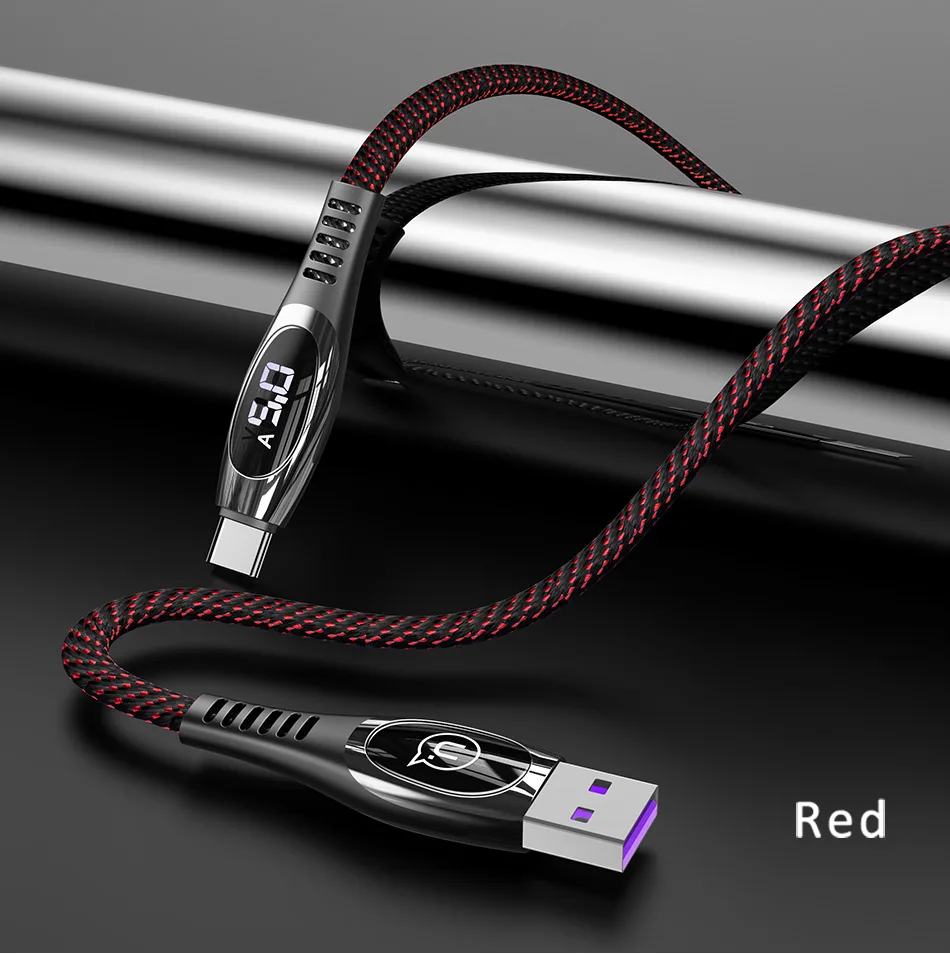 USAMS 5A usb type C кабель Быстрая зарядка кабель type-C для samsung Galaxy Xiaomi huawei мобильный телефон USB C USB-C кабель зарядное устройство Шнур