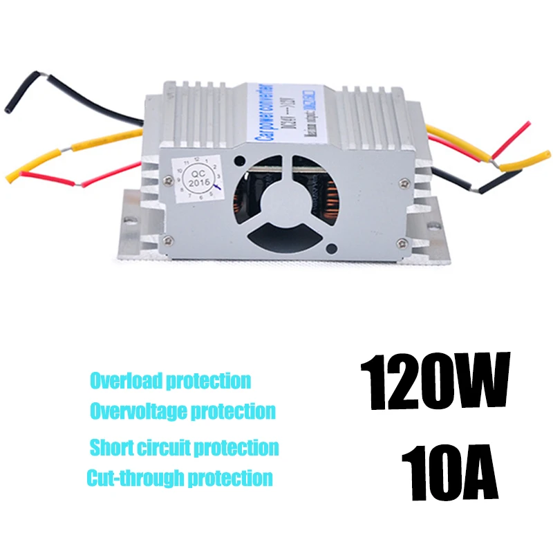Auto Inverter Tragbare Power Converter Aluminium Legierung Shell Buck Netzteil 10A 24 V Zu 12 V 180W Konverter auto Transformator Auto Inverter Tragbare Power Converter Aluminium Legierung Shell Buck Netzteil 10A 24 V Zu 12 V 180W Konverter auto Transformator