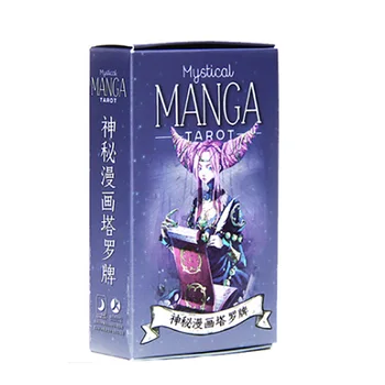 

MANGA Tarot Cards Divination Cards Game 12*7cm Cards Chinese/English Version For Family/Friends