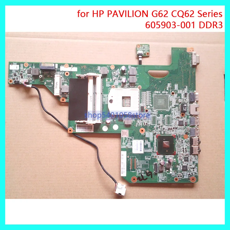 

for HP PAVILION G62 CQ62 Series 605903-001 DDR3 Laptop Motherboard Mainboard Tested & Working Perfect