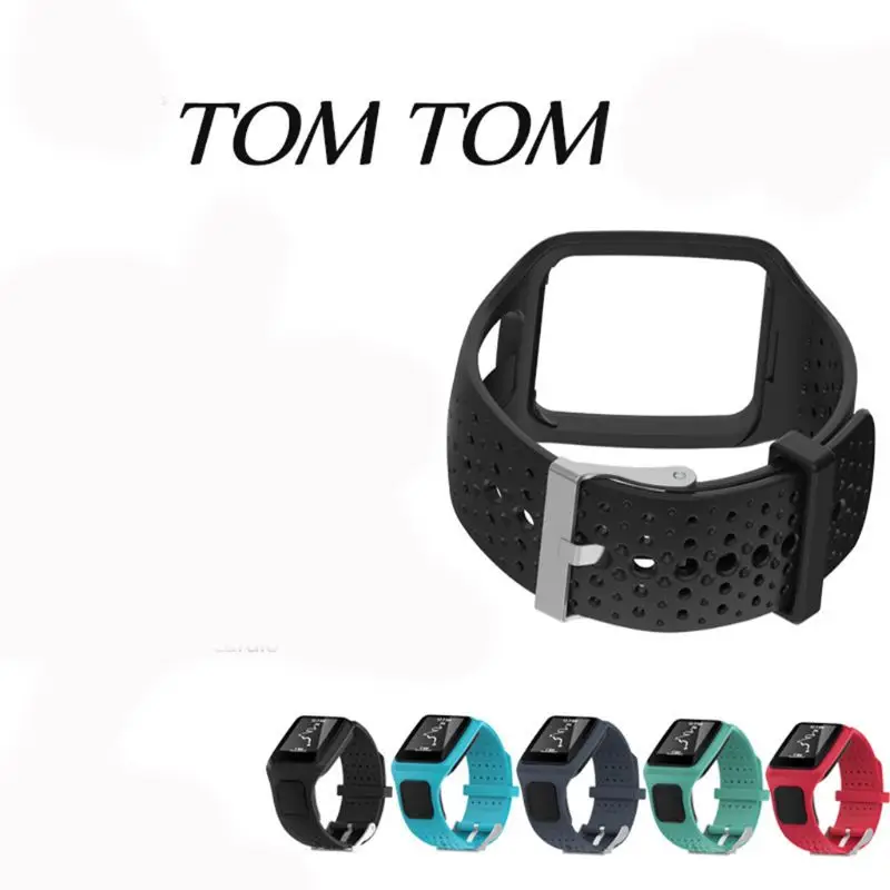 Band For TomTom 1 Multi-Sport GPS HRM CSS AM Cardio Runner Watch Soft Strap Wristband