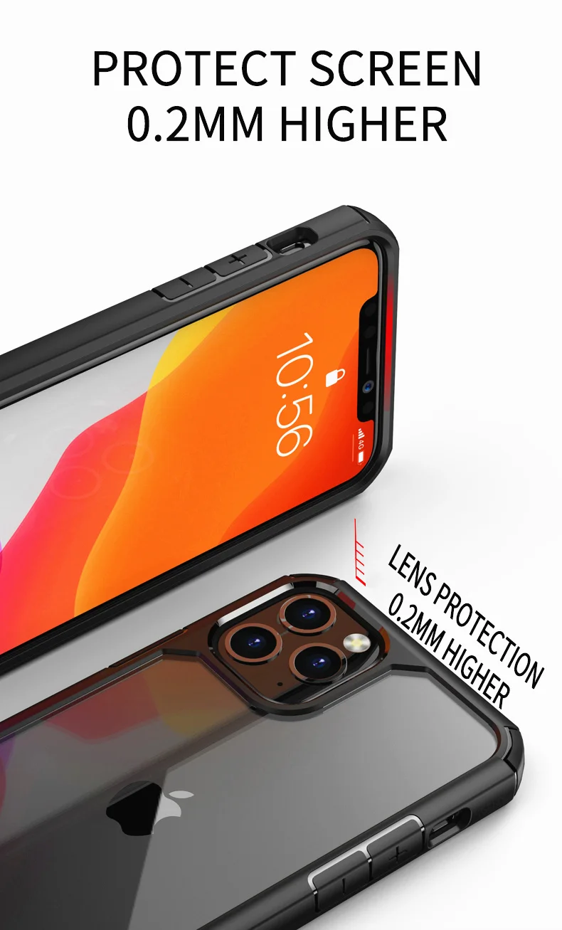 Transparent Anti-Drop Protective Case