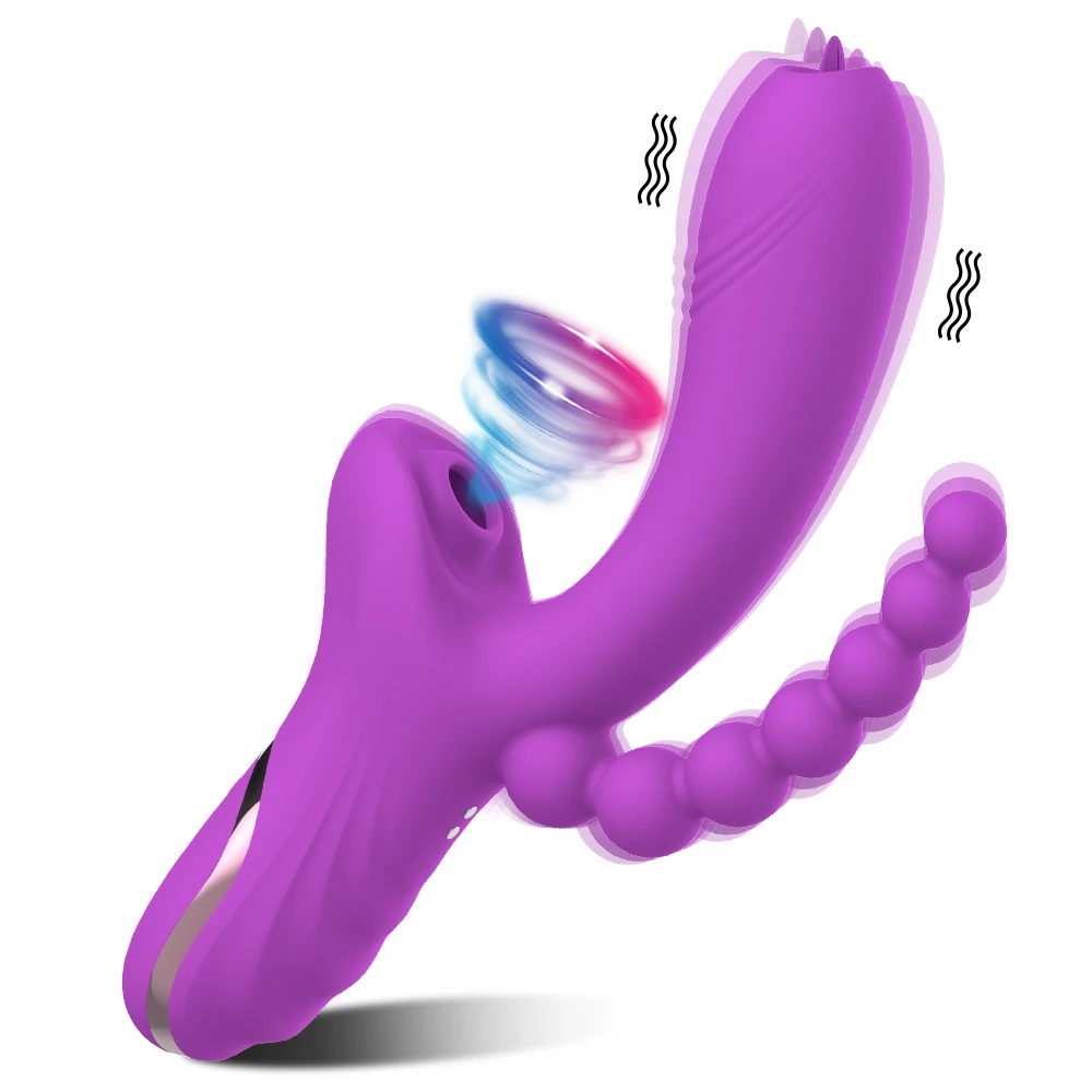 3 in 1 Clitoral Sucking Vibrator Female For Women Clit Clitoris Sucker Vacuum Stimulator Dildo Sex Toys Goods for Adults 18 | Красота и
