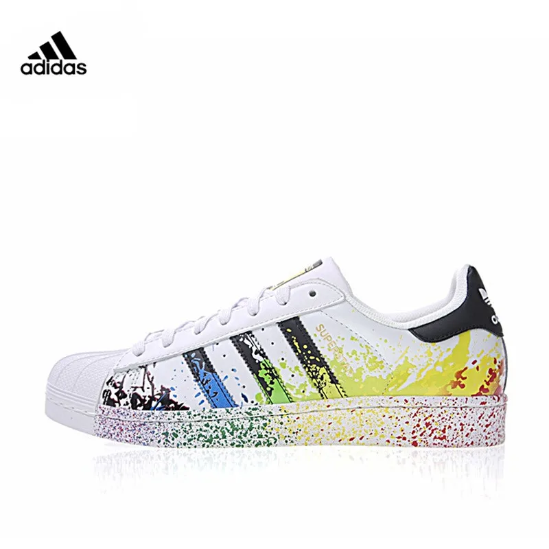 

Adidas Superstar Clover Women's And Men's Skateboard Shoes Sport Sneakers Skate Low Top Designer D70351
