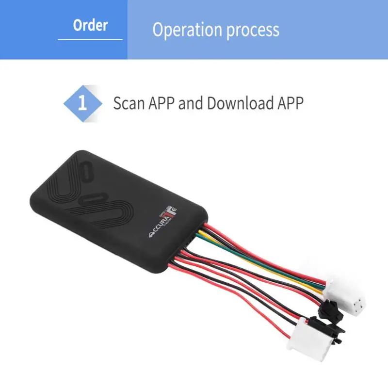 Vodool GT06 мини-gps Автомобильный датчик локации GPS 12-36 в устройство слежения в реальном времени SOS сигнализация промышленного класса высоко интегрированный дизайн