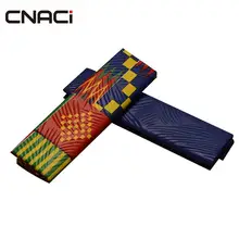 CNACI 2+ 2 ярдов Kente Ткань Африканский принт воск ткань Tissu Африканский нигерийский воск Анкара настоящая ткань настоящий воск для вечерние