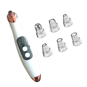 

Electric Blackhead Remover Pore Cleanser Household Blackhead Beauty Instrument for Adults Women with 6pcs Suck Head