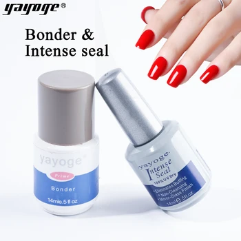

YAYOGE Base Coat Top Coat Gel Polish Nail polish Primer Varnish Bonder no wipe Soak Off Acrylic Lasting bonder RU warehouse