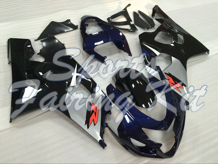 Набор для всего тела GSX R 750 2004 2005 K4 Пластиковые обтекатели GSXR 600 комплекты кузова