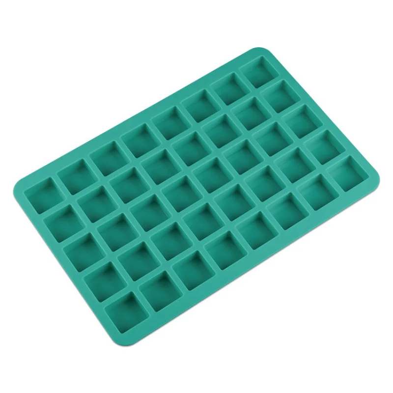 

Silicone Chocolate Mold 40-hole square food grade silicone ice cube mold Brown sugar mold