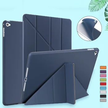 

Case For iPad Mini 4 Mini 1/2/3 Mini 5 2019 Case PU Leather Transformers Smart Cover for iPad Case mini 7.9" /Silicone Soft Back