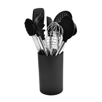 

Silicone Heat Resistant Non-stick Cooking Baking Tool Spoon Dinnerware Set Food Clip Egg Beater Brush Spaghetti Tools LF452