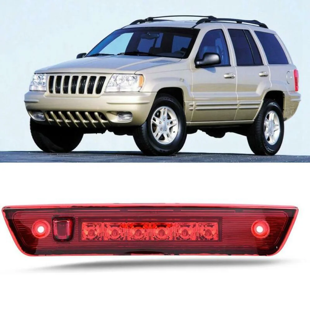 Автомобильный задний тормозной светодиодный светильник красного цвета для Jeep Grand Cherokee 2005-10 55157397AD внешние аксессуары Супер яркая лампа