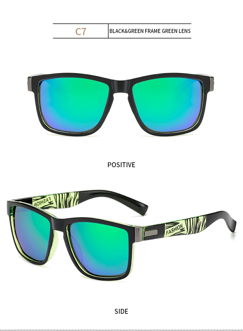 Для Мужчин Поляризованные солнцезащитные очки с Чехол Коробка Для женщин, солнцезащитные очки для вождения Роскошные Брендовая Дизайнерская обувь защита UV400