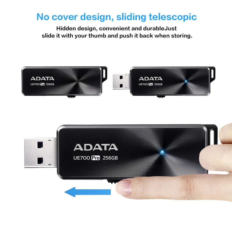 USB 3.2 ADATA UE700 Pro USB Flash Drive 512GB 256GB High Speed Portable Mini U Disk 128GB 64GB Pendrive Memory Stick cheap flash drives