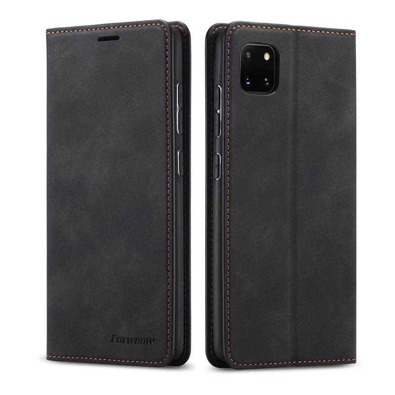 Luxury Leather Flip Phone Case For Samsung Galaxy A01 A11 A21 A31 A41 A71 A81 A91 A70E A51 5G M60s M80s Wallet Magnetic | Мобильные