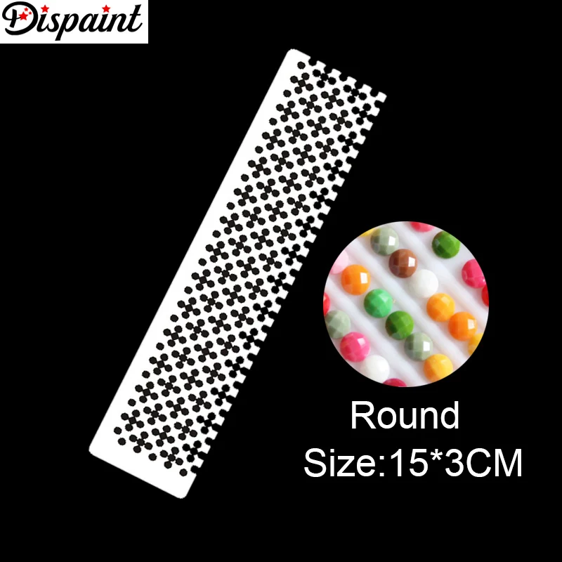 Dispaint DIY Diamond Painting Tools Drawing Ruler Square Round Drill Diamond Embroidery Accessory Stainless Steel diamond painting,diamond painting accessories