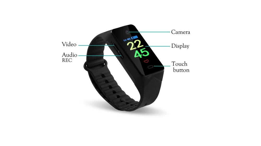 HD 1080P Bracelet Camera Mini Sport DV Micro Small Camera Wristband Professional Digital Voice Video Recorder Wearable Body Cam HD 1080P Bracelet Camera Mini Sport DV Micro Small Camera Wristband Professional Digital Voice Video Recorder Wearable Body Cam