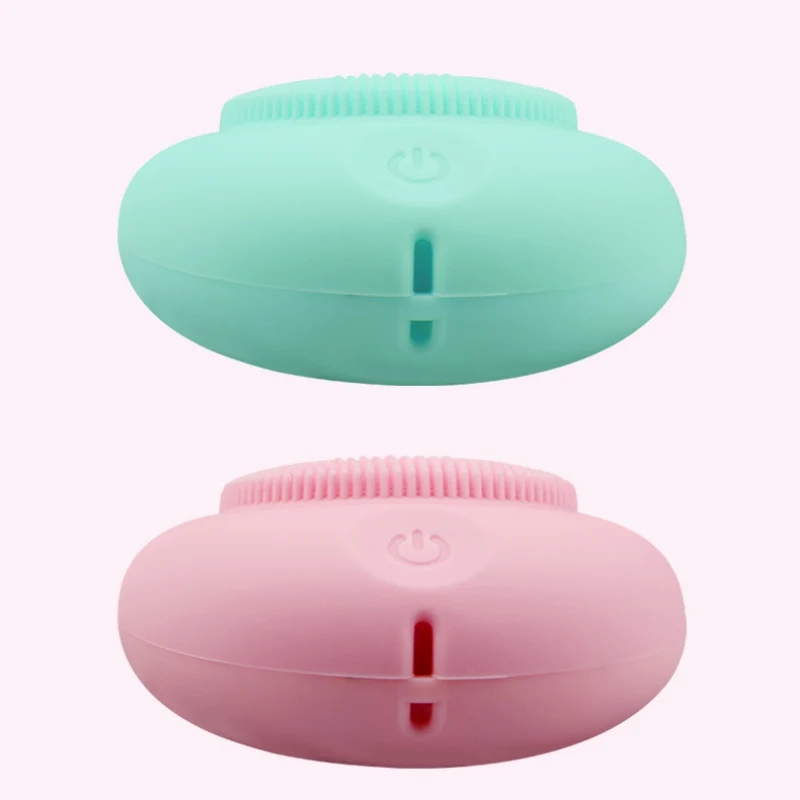 Electric Silicone Cleansing Brush Remove Blackheads Firming Skin Cleaning Pores Cleansing Brush Face Deep cleaning instrument