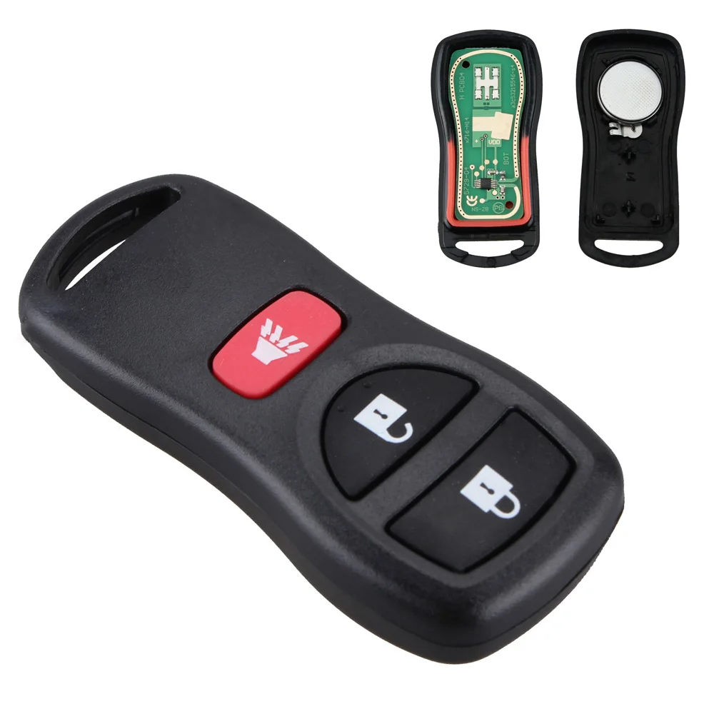 

315MHZ 3 Buttons Car Keyless Entry Remote Key Fob Replacement for Infiniti / Nissan Frontier Murano Armada Pathfinder 2002-2008