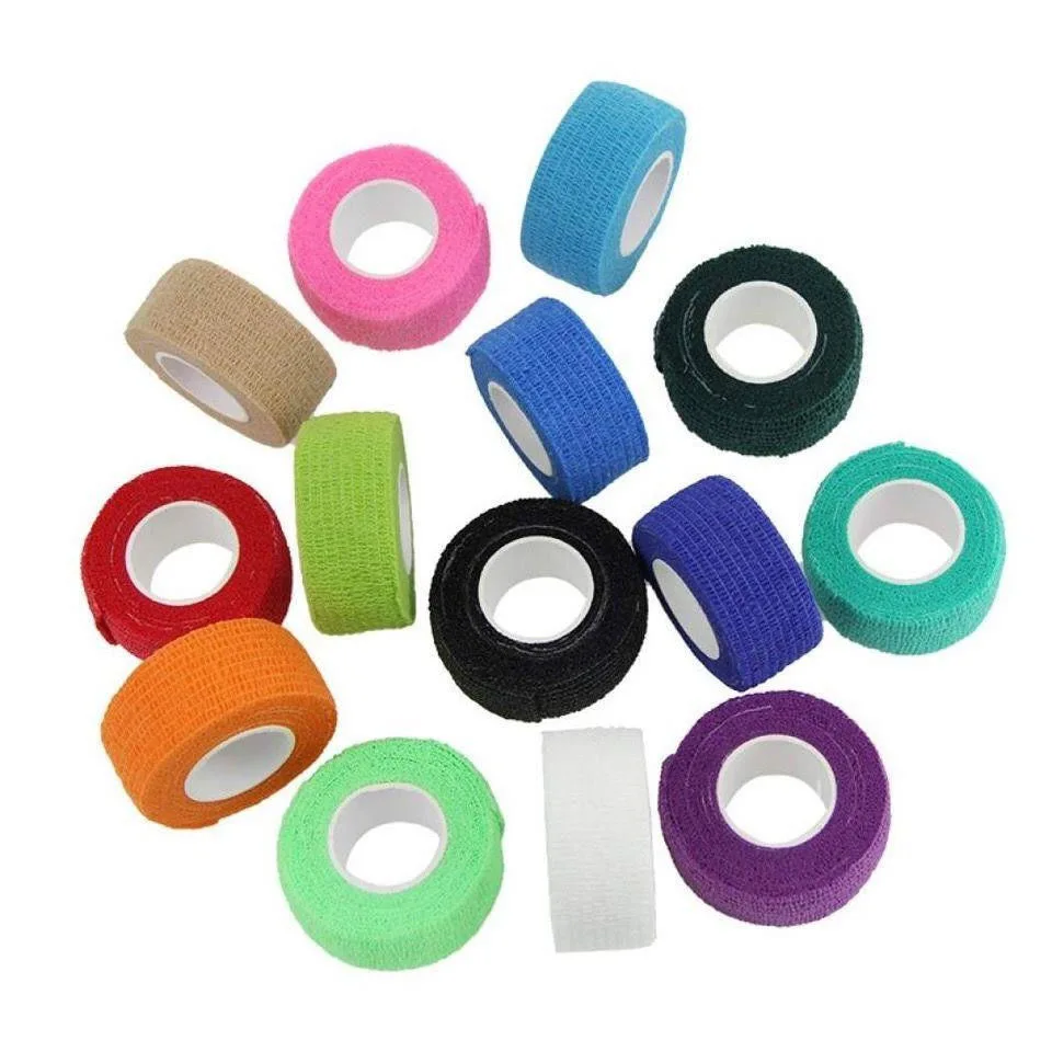 

Protective Self-adhesive Elastic Bandage Color Non-woven Self-adhesive Bandage Tattoo Bandage