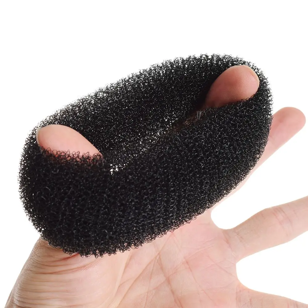 1/3PC Plate Hair Donut Hair Bun Maker Roller DIY Magic Elastic Foam Sponge Hair Styling Tools Princess Hair Accessories S/M/L 5