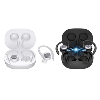 

TWS Wireless Bluetooth Headset Sport 5.0 Waterproof Headphone Stereo Noise Cancelling Headphones