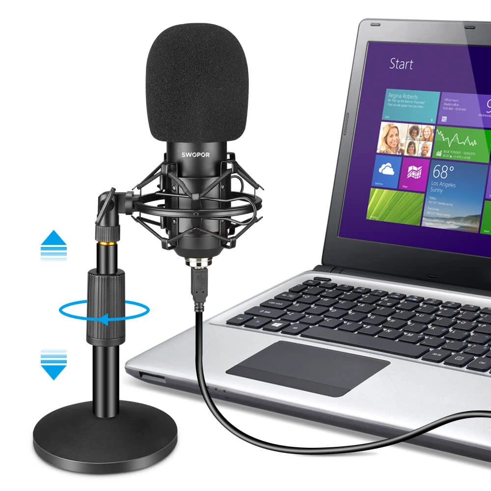 Condenser Microphone Kit SWOPOR UMK009 Mic for