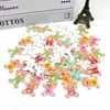 40pcs/pack Mixed Christmas Wooden Buttons for Craft Scrapbooking Products Accessories 2 Holes 5