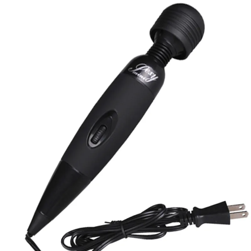 Sexy Clit Dildo 220 В Прямая зарядка Волшебная палочка Массажная AV Вибраторы Вибратор