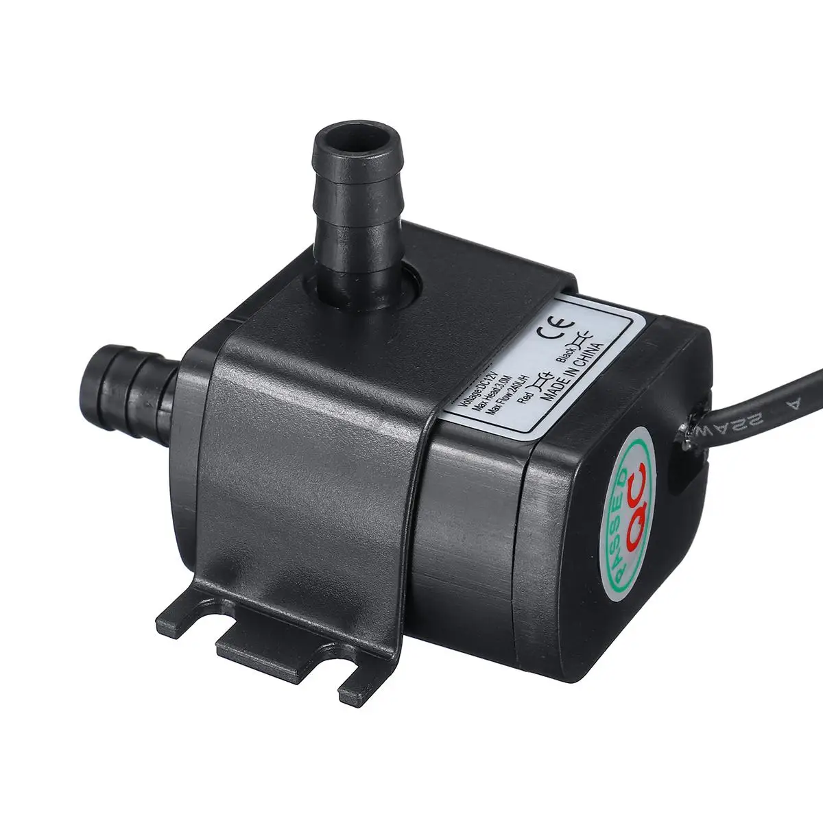DC12V 4,2 Вт бесщеточный микро погружной водяной насос мини 240л/ч IP68 водяной насос мембрана водонепроницаемый для аквариума насос