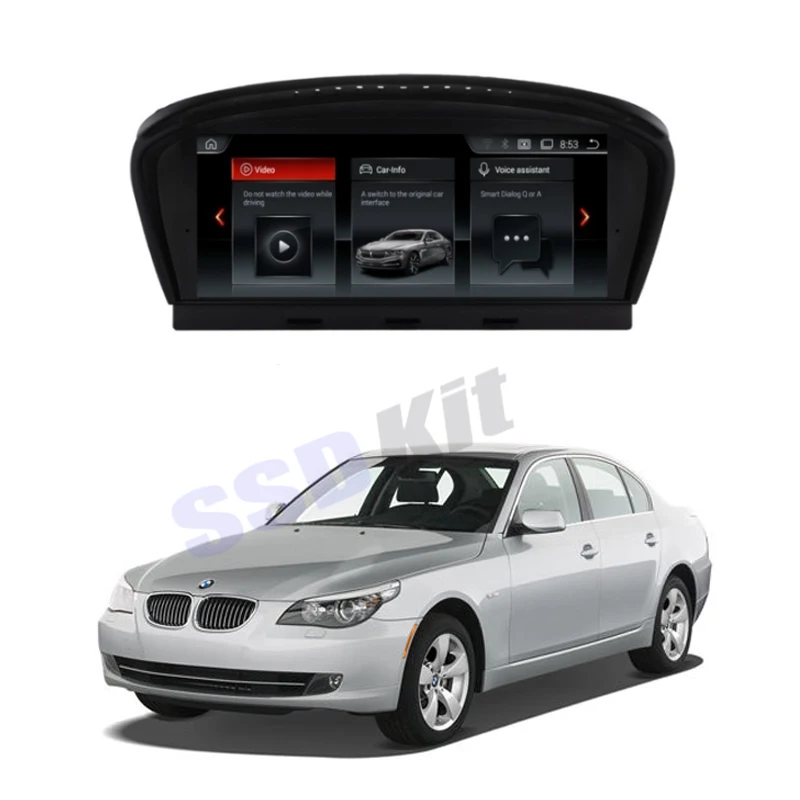 Автомобильный Android Интернет мультимедийный Navi для BMW 5 E60 E61 520 523 525 528 530 540 545 M5 CIC CCC