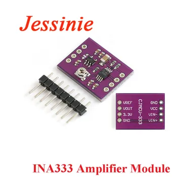 

INA333 Amplifier Module Op Amp Module Human Micro Signal Multifunctional Three Op Amp Precision Instrumentation Amplifier Board