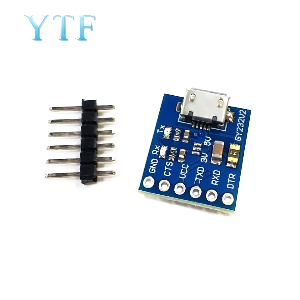 GY-232V2 модуль MICRO FT232RL USB в TTL последовательный загрузчик микроконтроллера |