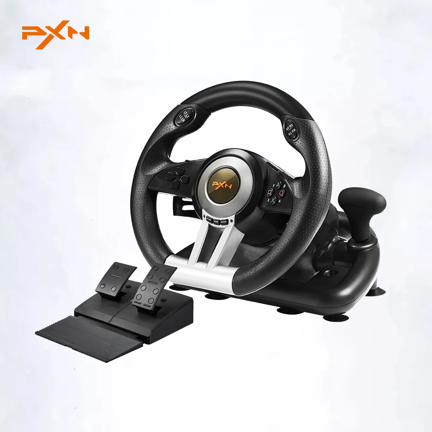 Игровое гоночное колесо Volante PC рулевое гоночная игра PXN V3IIB180 ° для PS3/PS4/Xbox One/switch/Xbox