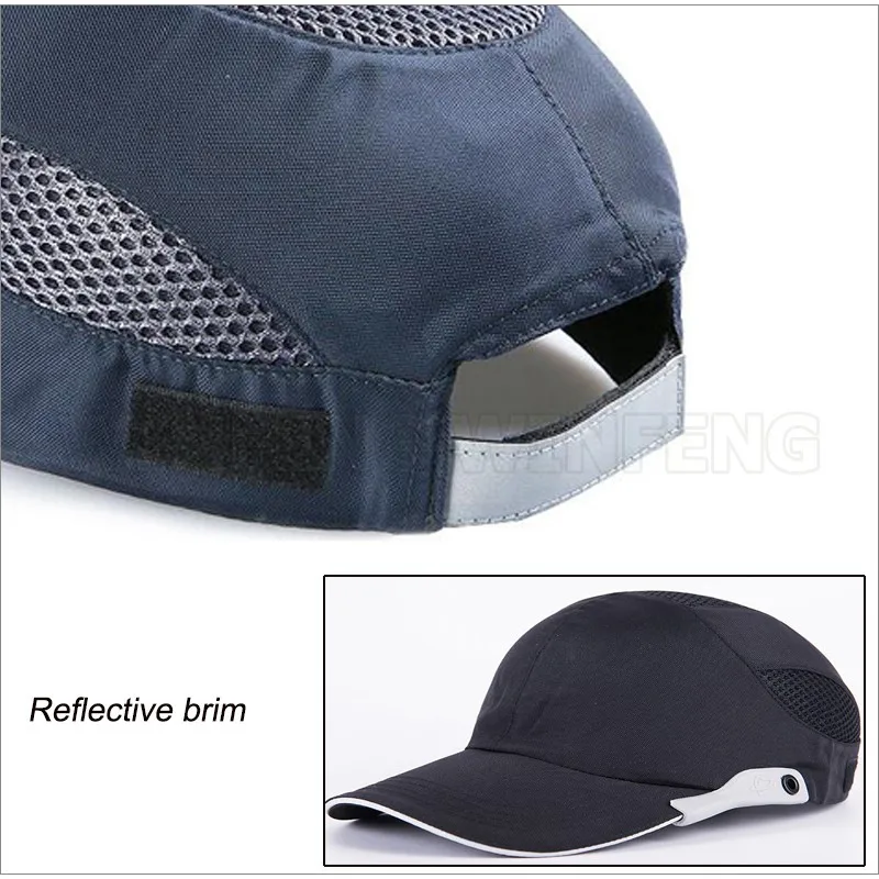Рабочий защитный шлем светильник конструкция веса Дышащие анти-ударные шлемы защита головы Bump cap для рабочего