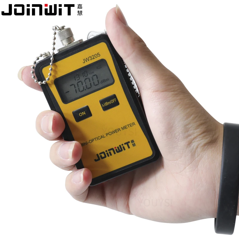 

Карманный волоконно-оптический измеритель мощности Joinwit JW3205A JW3205C, от-70 до + 6 дБм или-50 + 26 дБм