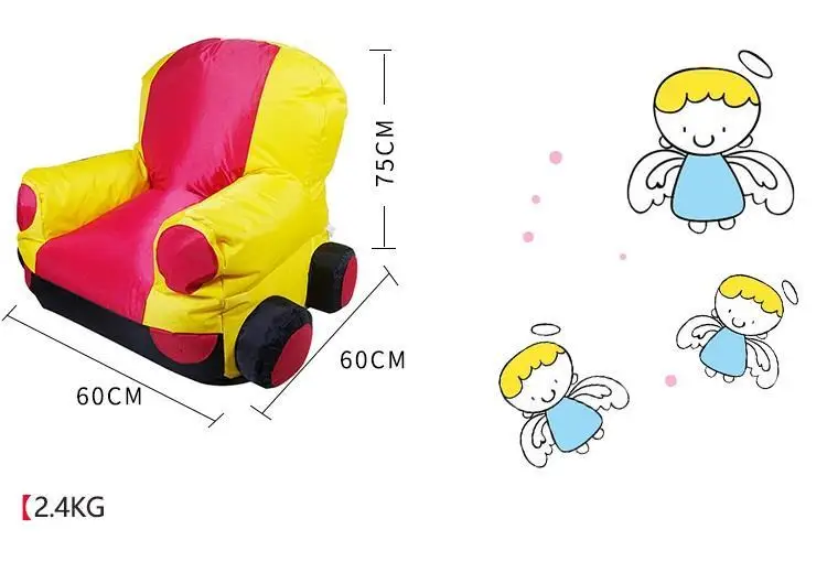 Стул с принтами, стул для ленивых мальчиков Quarto Menino Silla Princesa, детский диван для детей