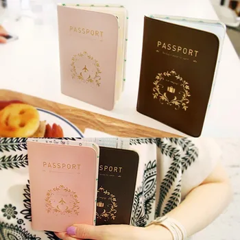 

New Travel Utility Simple Passport ID Card Cover Holder Case Protector Skin PVC
