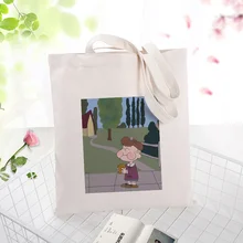 Зеленая серия холщовая вместительная сумка для покупок сумка на заказ Печать текстовый логотип DIY ежедневное использование сумка эко экологическая многоразовая утилизация