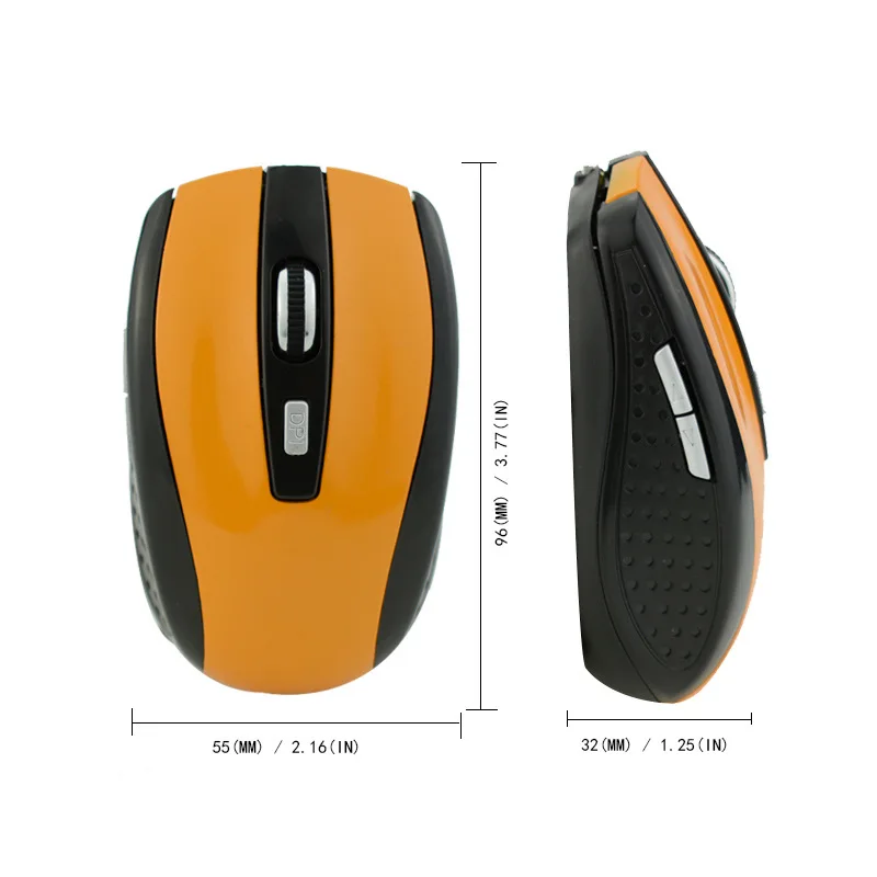 Bts Wireless  Mouse  1600DPI  10M Distance Work Applicable gamer mouse 2.4Ghz 6 buttons gaming mouse for  Win8 XP laptop desktop top wireless mouse Mice