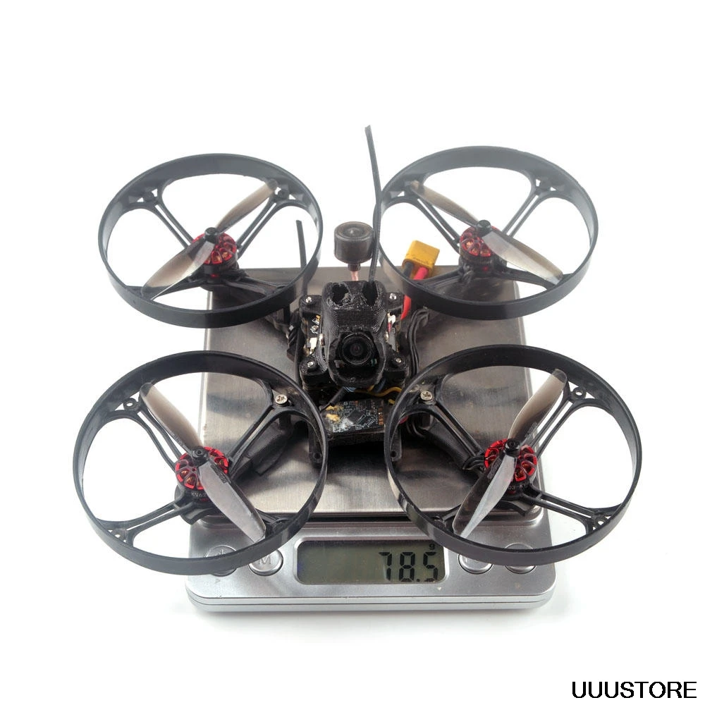 Happymodel личинка X HD 125 мм F4 2-3S зубочистка HD Whoop HD 2в1 FPV гоночный Дрон BNF w/Caddx детская черепаха