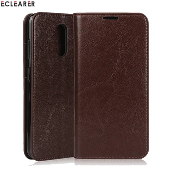 

ECLEARER Wallet Case For Nokia 3.2 Cover Luxury Genuine Leather Case For Nokia 3.2 Vintage Card Slots Flip Case For Nokia 3.2
