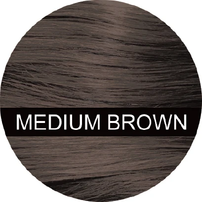 Hair Me 12 г+ расческа волосы строительные волокна порошок черный темно-коричневый Средний коричневый светильник коричневый блондин 12 цветов волокна выпадение волос - Цвет: med brown