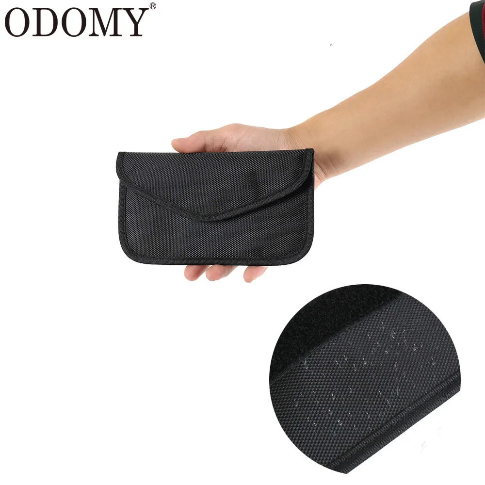 

Faraday Bag Car Keyless Signal Blocker Key Phone Card Signal Shielding Cover Protector Handbag Case Interior Accessories