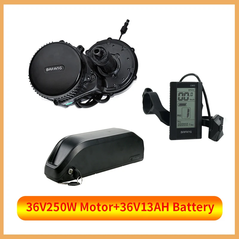 BBS01B BBS01 Bafang 36V250W Середина привода samsung батарея Электрический мотор комплект с 36 В батарея в samsung литий-ионная батарея для электровелосипеда - Цвет: 36V250W 13AH C965
