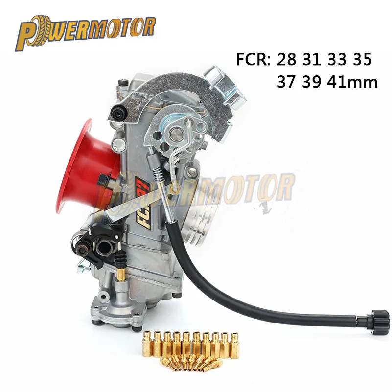 FCR28 31, 33 размер 35, 37, 39-41 мм FCR гоночный карбюратор FCR39 CRF Slant боковой карбюратор для CRF450/650 FS450 Husqvarna450 KTM для езды