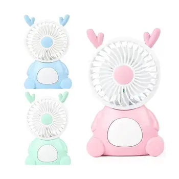 

Mini Handheld Fan Personal Portable Table Fan with USB Rechargeable Battery Operated Cooling Folding Electric Fan