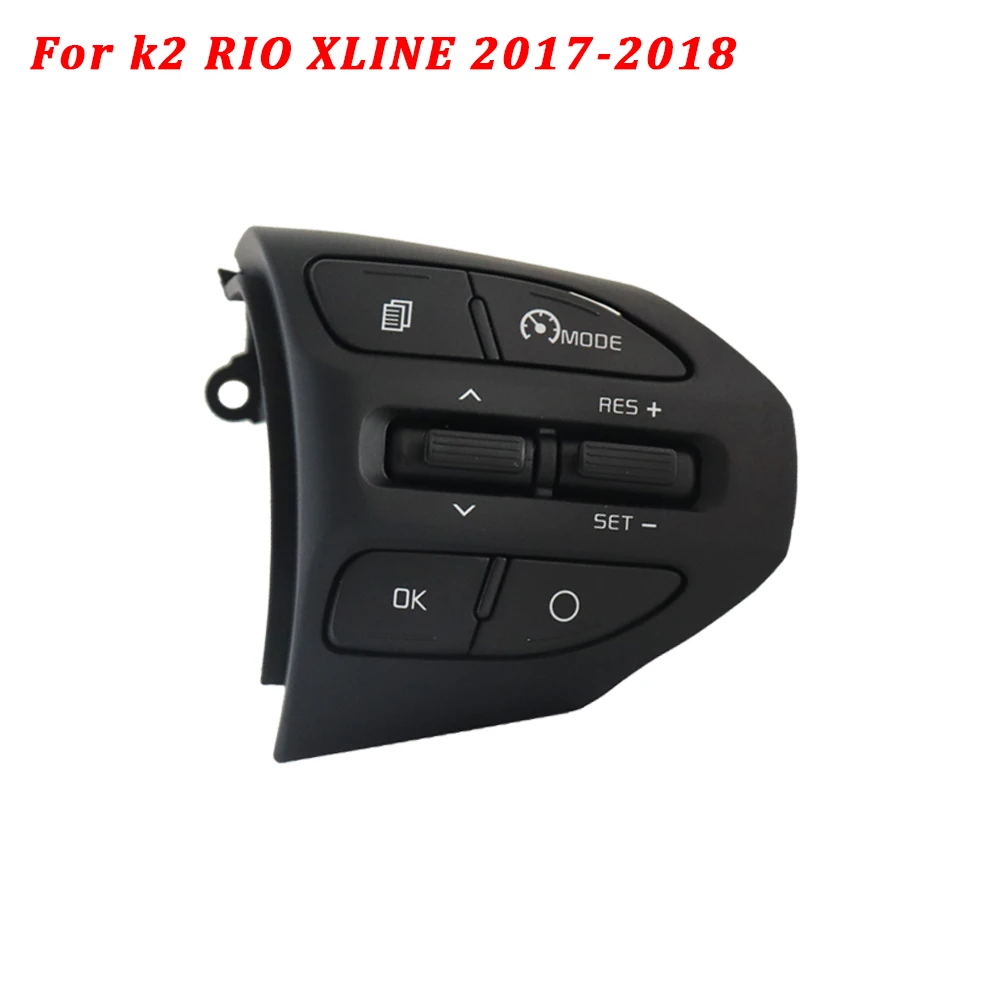 Круиз-контроль кнопки на рулевом колесе для KIA K2 RIO X LING RIO 4 Bluetooth переключатель громкости телефона автозапчасти - Цвет: K2-A