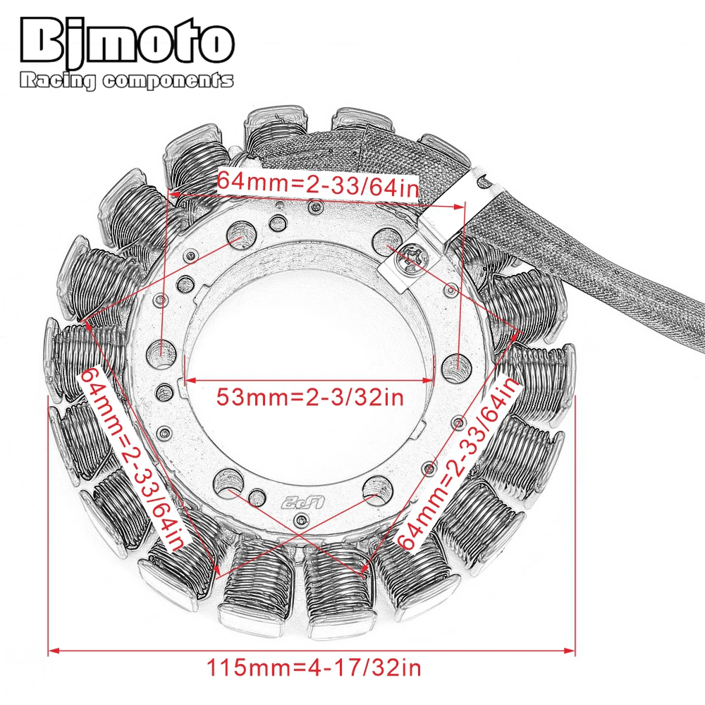 Катушка статора Магнето мотоцикла для Aprilia SL1000 Falco 2000-2003 RSV1000 Mille R 1998-2003 Tuono 2002-2005 AP0295830